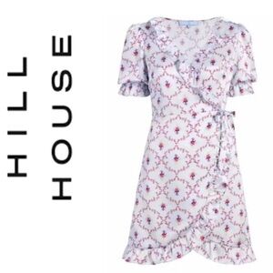 Hill House Home Nima dress- Cabernet Trellis